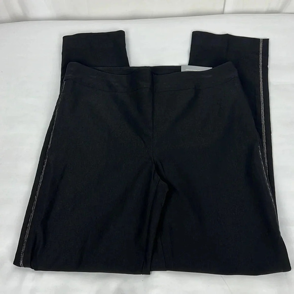 Chico’s New Women’s So Slimming 360 Pull-on Stretchy Brigitte Beaded Pant - Picture 2 of 13